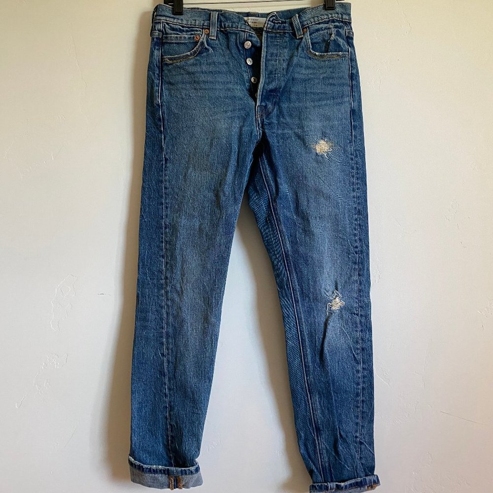 Levi's 711 Altered Jeans Vintage-inspired